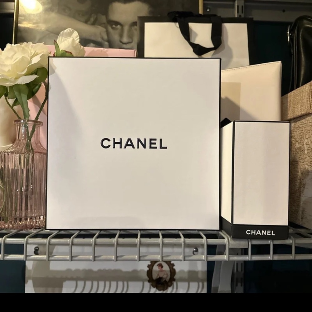 Chanel boxes w/ fragrance samples